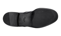 Prada Men's Black welt-sewn Leather Business Shoes DNC108