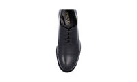 Prada Men's Black welt-sewn Leather Business Shoes DNC108