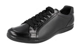 Prada Men's DNC111 1OS3 F0002 Leather Sneaker
