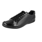 Prada Men's Black Leather Offshore Sneaker DNC111
