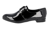 Prada Women's Black Leather Business Shoes DNC645