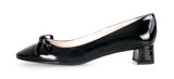 Prada Women's Black Leather Pumps / Heels DNC648
