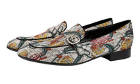Church's Women's Multicoloured Jacquard Bouquet Buckled Loafers Loafers DS0046