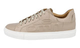 Malo Men's Beige Leather Logomania Sneaker E2917