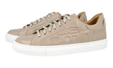 Malo Men's Beige Leather Logomania Sneaker E2917