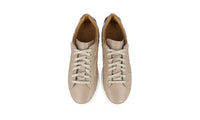 Malo Men's Beige Leather Logomania Sneaker E2917