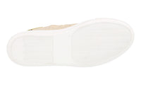 Malo Men's Beige Leather Logomania Sneaker EL053