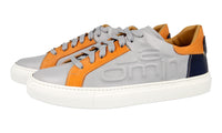 Malo Men's Beige Leather Logomania Sneaker EL054