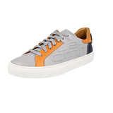 Malo Men's Grey Leather Logomania Sneaker EL054