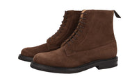 Church's Men's Brown welt-sewn Leather Eastville Lw Suede Lace Up Derby Boot Half-Boot ETC248
