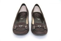 Tod's Women's Brown Leather Pumps / Heels KLI mo