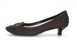 Tod's Women's Brown Leather Pumps / Heels KLI mo