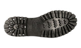 Car Shoe by Prada Men's Black Leather Lace-up Shoes KUT755
