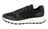 Prada Men's Black Leather Prax01 Sneaker LE0165