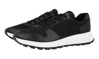 Prada Men's Black Leather Prax01 Sneaker LE0165