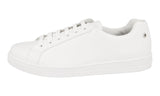 Prada Men's White Leather Sneaker LE0172