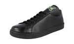 Prada Men's LE0183 999 F0002 Leather Sneaker