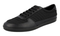 Prada Men's LI0679 999 F0002 Saffiano Leather Nylon Sneaker