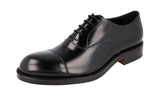 Prada Men's PCU010 055 F0002 welt-sewn Leather Business Shoes