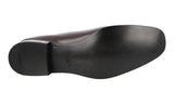Prada Men's Brown Leather Oxford Business Shoes PCU010