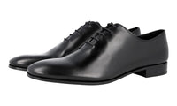 Prada Men's Black Leather Oxford Business Shoes PCU010