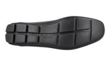 Prada Men's Black Leather Driving Loafer Loafers PE0550