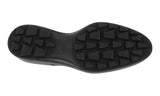 Prada Men's Black Full Brogue Leather Oxford Business Shoes PE0581