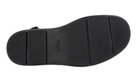 Prada Men's Black Leather Sandals PE0592