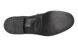 Prada Men's Black Saffiano Leather Penny Loafer Loafers PE0837