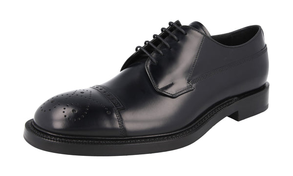Prada Men's PI672B 055 F0002 welt-sewn Leather Business Shoes