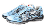 Prada Men's Multicoloured Leather Cass Decay Limited Edition Hirst Americas Cup Sneaker PS0906