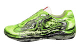 Prada Men's Green Leather X Cass D3cay Cassius Hirst Sneaker PS0906