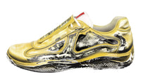 Prada Men's Yellow Leather X Cass D3cay Cassius Hirst Sneaker PS0906