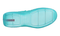 Prada Men's Turquoise Leather X Cass Att4ck Cassius Hirst Sneaker PS0906