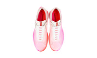 Prada Men's Pink Leather X Cass Rel3ase Cassius Hirst Sneaker PS0906
