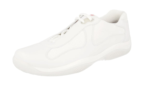 Prada Men's PS0906 O0V F097W Leather Sneaker