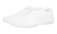 Prada Men's White Leather Sneaker PS0906