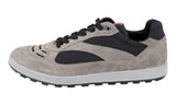 Prada Men's Grey Leather Sneaker PSU003