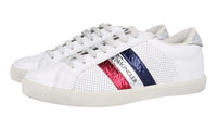 Moncler Women's White Leather Sneaker Ryegra