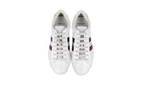 Moncler Women's White Leather Sneaker Ryegra