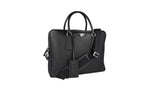 Prada Men's VA0891 Black Saffiano Leather Leather Folder Bag