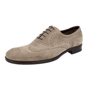 Bottega Veneta Men's Beige welt-sewn Leather Oxford Business Shoes VQ780
