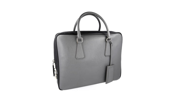 Prada Men's VS305M Multicoloured Saffiano Leather Leather Folder Bag