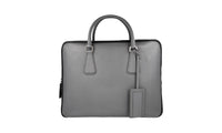 Prada Men's Multicoloured Saffiano Leather Work Bag Folder Bag VS305M