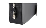 Prada Men's Multicoloured Saffiano Leather Work Bag Folder Bag VS305M