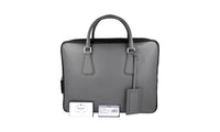 Prada Men's Multicoloured Saffiano Leather Work Bag Folder Bag VS305M