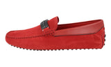 Tod's Men's Red Leather Loafers XRM0GW