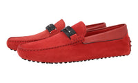 Tod's Men's Red Leather Loafers XRM0GW