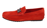 Tod's Men's Red Leather Loafers XRM0LR