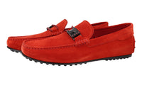 Tod's Men's Red Leather Loafers XRM0LR